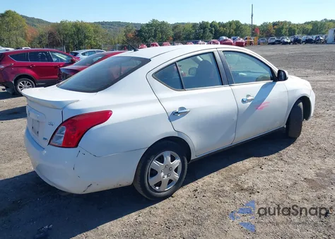 2013 Nissan Versa 1.6 Sv из США, поврежденный, VIN 3N1CN7AP4DL883180